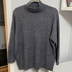 City Chic Gray Turtle Neck Sweater Size 14